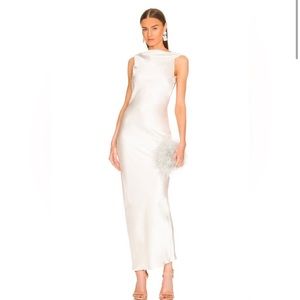 The bar Pierre dress size 4 white